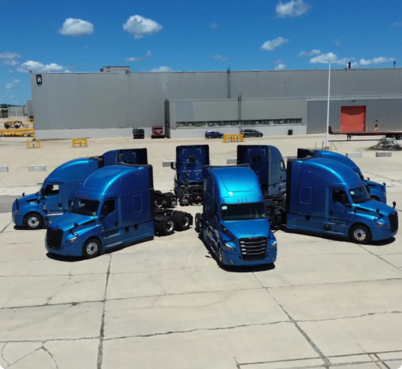 Time-critical shipment on a direct expedited route